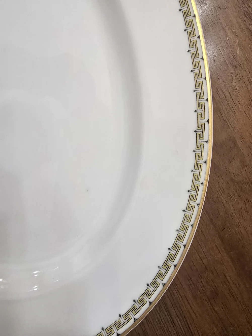 VTG Haviland & Co Limoges France ALBANY Greek Key Oval Serving Platter 14